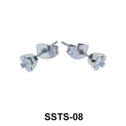 CZ Stud Earring SSTS-08