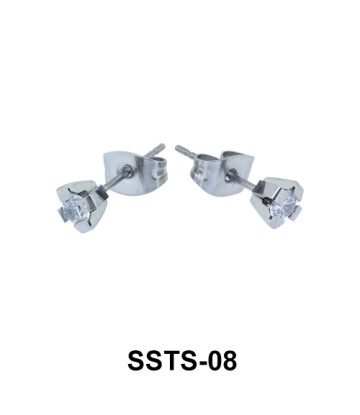 CZ Stud Earring SSTS-08