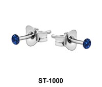 Stud Earring Dot Stone ST-1000