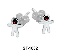 Stud Earring Human Shape ST-1002