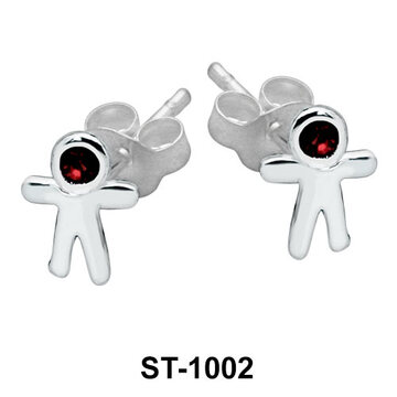 Stud Earring Human Shape ST-1002