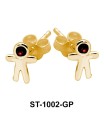 Stud Earring Human Shape ST-1002