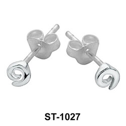 Stud Earring Whorl Shape ST-1027