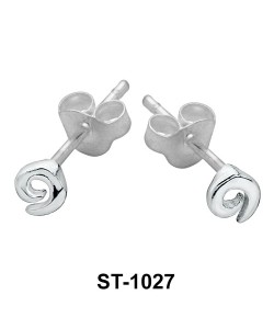 Stud Earring Whorl Shape ST-1027