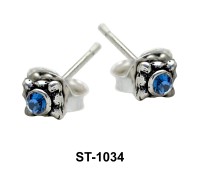 Stud Earring Middle Stone ST-1034