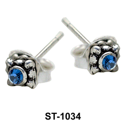 Stud Earring Middle Stone ST-1034