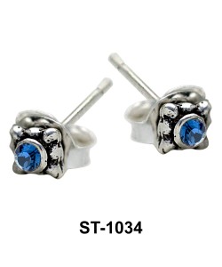 Stud Earring Middle Stone ST-1034