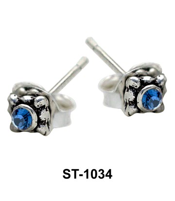 Stud Earring Middle Stone ST-1034