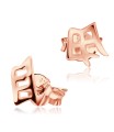 Stud Earring Alphabet Shape ST-142