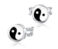 Stud Earring Big Yin Yang ST-25