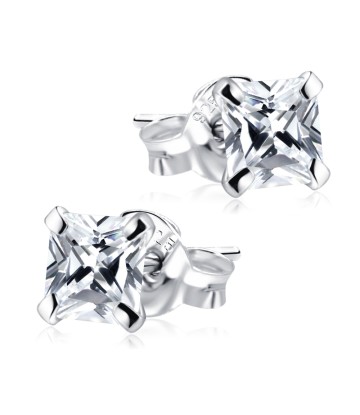 Square CZ Stud Earring ST-5-SQP