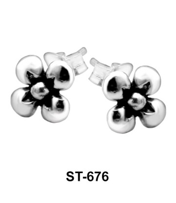  Stud Earring Four Corolla ST-676