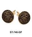 Stud Earring Coin Symbol ST-746