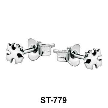 Stud Earring Plus Sign ST-779