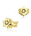 Stud Earring Six-Pointed Star ST-781