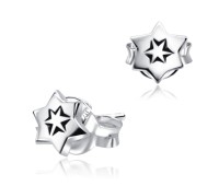 Stud Earring Six-Pointed Star ST-781