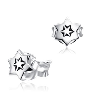 Stud Earring Six-Pointed Star ST-781