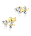 Stud Earring Small Plant ST-831