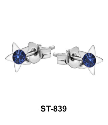 Stud Earring Stamp Star ST-839