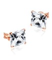 Stud Earring Classic Square ST-8x8-SQP