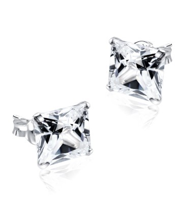 Stud Earring Classic Square ST-8x8-SQP