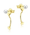 Ball and Little star Stud Earring STC-223