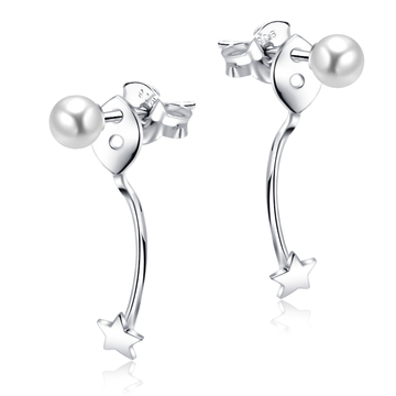 Ball and Little star Stud Earring STC-223