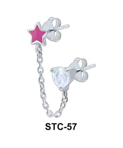 Stud Earrings Chain STC-57