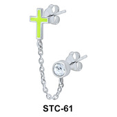 Stud Chain Cross Shape STC-61