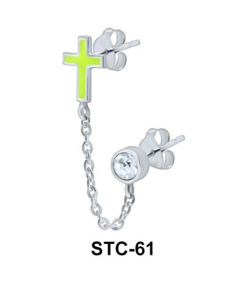 Stud Chain Cross Shape STC-61