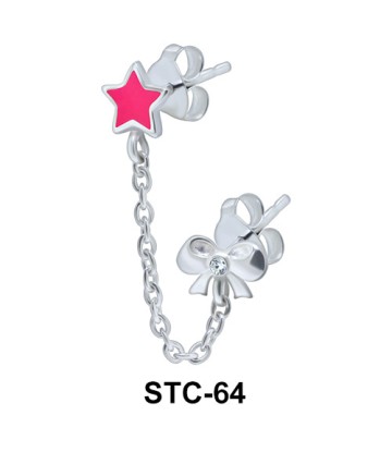 Stud Chain Cross Shape STC-64