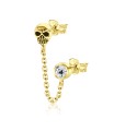 Stud Chain Attractive Skull STC-88