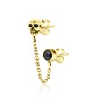 Stud Chain Glamour Skull STC-89