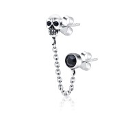 Stud Chain Glamour Skull STC-89