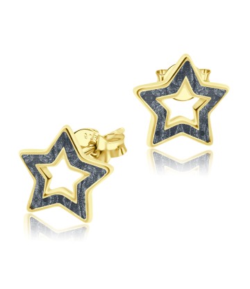 Gold Plated Kid Stud Earring Pretty Star STE-201-GP