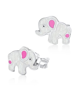 Baby Elephant Kid Stud Earring STE-662