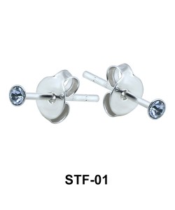 Silver Studs Earrings STF-01