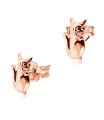Squirrel Silver Studs Earrings STF-242