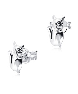 Squirrel Silver Studs Earrings STF-242