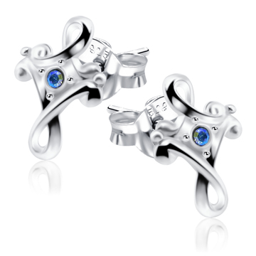 Stone Set Exclusive Design Stud Earrings STF-331