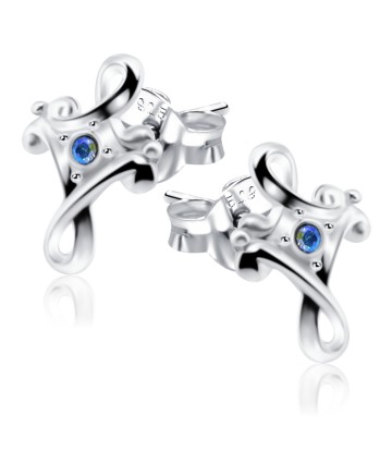 Stone Set Exclusive Design Stud Earrings STF-331