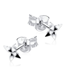 Flower Shaped Stud Earrings STF-333