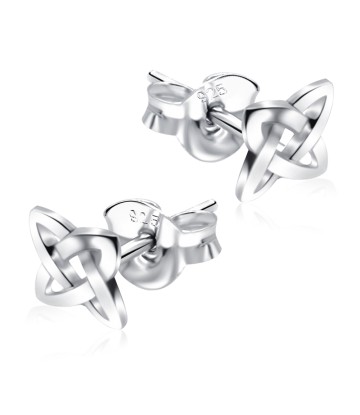 Knotty Design Shaped Stud Earrings STF-337