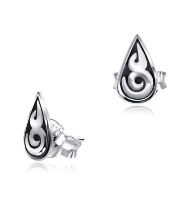 Drop Designer Silver Studs Earrings STF-358