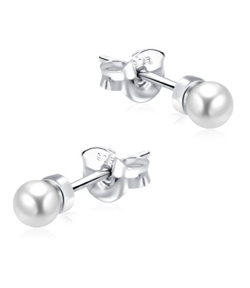 Pearl Set Stud Earrings STF-365