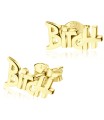 BITCH Shaped Stud Earrings STF-372