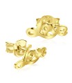 LOVE Silver Studs Earrings STF-381