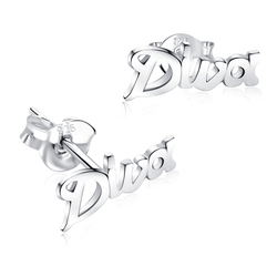 DIVA Silver Studs Earrings STF-382