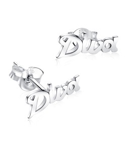 DIVA Silver Studs Earrings STF-382