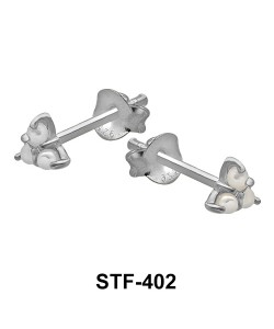 Silver Studs Earrings STF-402